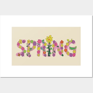 spring flowers Posters and Art